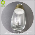 30 ml de luxo claro colorido vazio óleo essencial fundação frasco cosmético conta-gotas de vidro com conta-gotas de imprensa